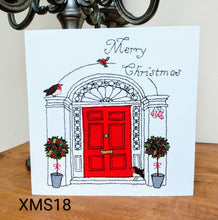 Load image into Gallery viewer, Set of 4 Robin Christmas Cards