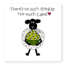 Load image into Gallery viewer, Hey EWE Sheep Cupcake No Such Thing Birthday Card, (EW142)
