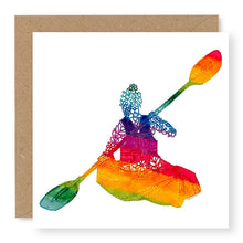 Load image into Gallery viewer, Inspire Female Kayak Blank Card, (IN017)
