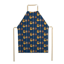 Load image into Gallery viewer, Apron - Guitar Pattern on Royal Blue

