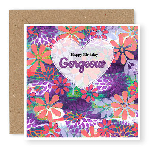 Happy Birthday Gorgeous Card (BD101)