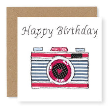 Load image into Gallery viewer, Camera Birthday Card (BD13)
