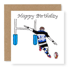 Load image into Gallery viewer, Rugby Birthday Card (BD35)
