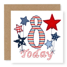 Load image into Gallery viewer, 8th Birthday Card, Boy&#39;s Age 8 Birthday Card (BD48)
