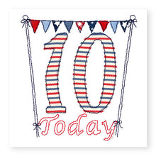 Load image into Gallery viewer, 10th Birthday Card, Boy&#39;s Age 10 Birthday Card (BD50)
