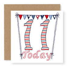 Load image into Gallery viewer, 11th Birthday Card, Boy&#39;s Age 11 Birthday Card (BD51)
