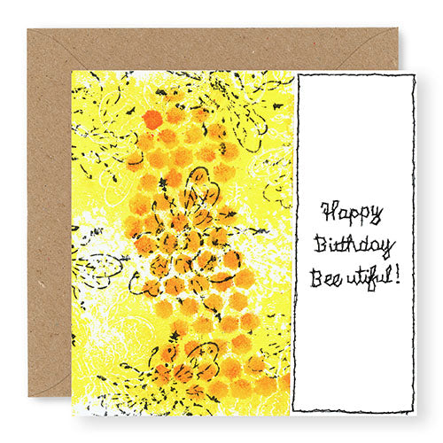 Bee-utiful Birthday Card (BD58)