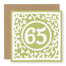 Load image into Gallery viewer, 65th Birthday Card, Age 65 Birthday Card for Her (BD72)

