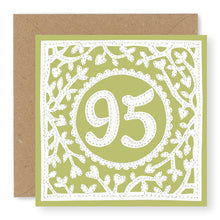 Load image into Gallery viewer, 95th Birthday Card, Age 95 Birthday Card for Her (BD78)

