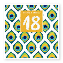 Load image into Gallery viewer, 18th Birthday Card, Boy&#39;s Age 18 Birthday Card (BD82)
