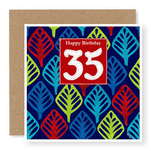 Load image into Gallery viewer, 35th Birthday Card, Age 35 Birthday Card for Him (BD86)

