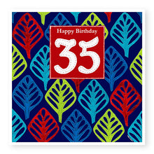 Load image into Gallery viewer, 35th Birthday Card, Age 35 Birthday Card for Him (BD86)
