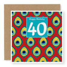 Load image into Gallery viewer, 40th Birthday Card, Age 40 Birthday Card for Him (BD87)

