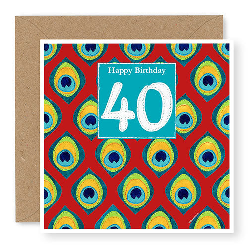 40th Birthday Card, Age 40 Birthday Card for Him (BD87)