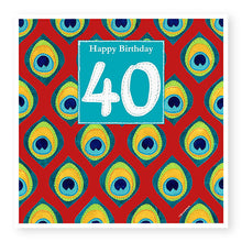 Load image into Gallery viewer, 40th Birthday Card, Age 40 Birthday Card for Him (BD87)
