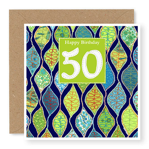 50th Birthday Card, Age 50 Birthday Card for Him (BD89)