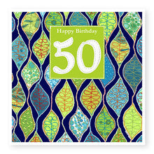 Load image into Gallery viewer, 50th Birthday Card, Age 50 Birthday Card for Him (BD89)
