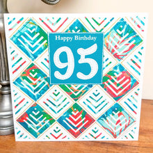 Load image into Gallery viewer, 95th Birthday Card, Age 95 Birthday Card for Him (BD98)
