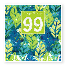 Load image into Gallery viewer, 99th Birthday Card, Age 99 Birthday Card for Him (BD99)
