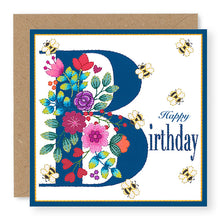 Load image into Gallery viewer, Bouquet Happy Birthday Birthday Card, (BQ002)

