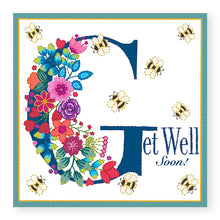 Load image into Gallery viewer, Bouquet Get Well Soon Get Well Card, (BQ015)
