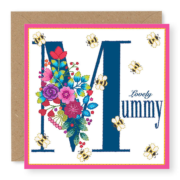Bouquet Lovely Mummy Card, (BQ017)