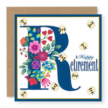 Load image into Gallery viewer, Bouquet Happy Retirement Retirement Card, (BQ020)

