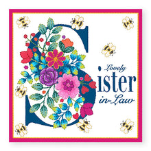 Load image into Gallery viewer, Bouquet Lovely Sister-in-Law Birthday Card, (BQ026)
