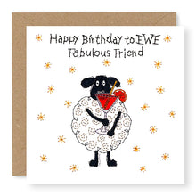 Load image into Gallery viewer, Hey EWE Cocktail Fabulous Friend Brithday Card, (EW115)
