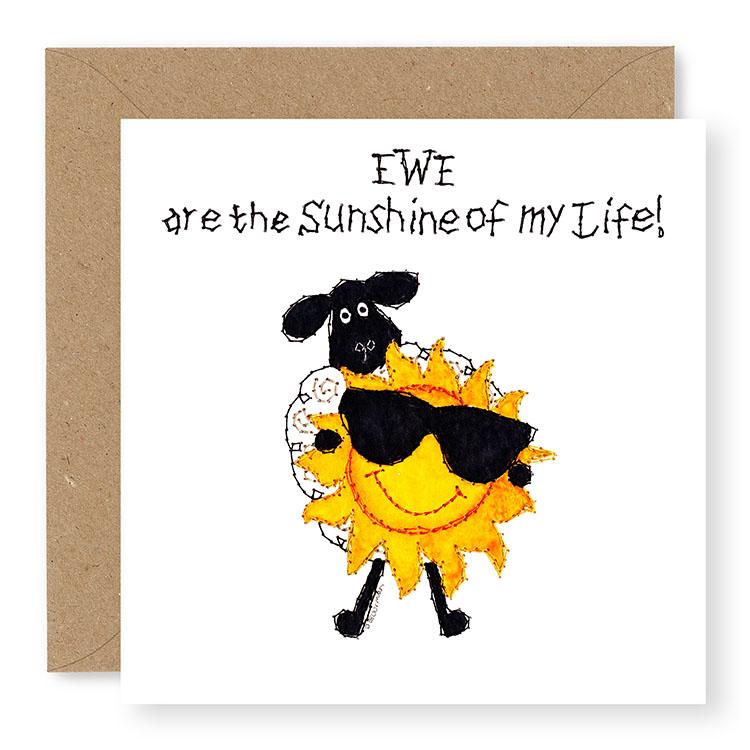Hey EWE Sunshine of my Life Card, (EW59)