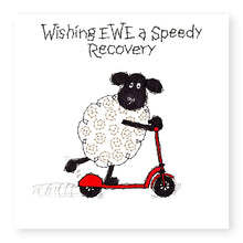 Load image into Gallery viewer, Hey EWE Wishing EWE a Speedy Recovery Get Well Card, (EW88)
