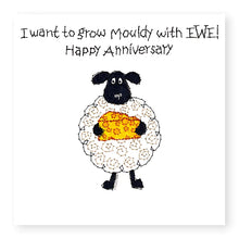 Load image into Gallery viewer, Hey EWE Cheesy Anniversary Card, (EW90)
