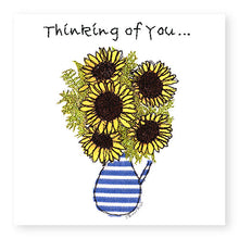 Load image into Gallery viewer, Thinking of You Sunflowers Card (GC47)
