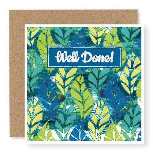 Well Done Card - Leaves Collection (GC52)