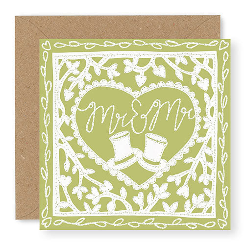 Mr and Mr Wedding Card (GC54)