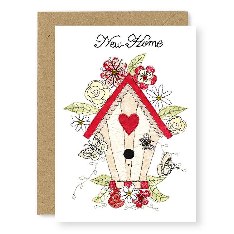 Birdhouse New Home Card, (GC62)