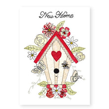 Load image into Gallery viewer, Birdhouse New Home Card, (GC62)
