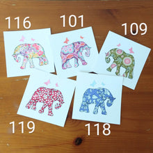 Load image into Gallery viewer, Elephant, Handmade Gift - more colours available
