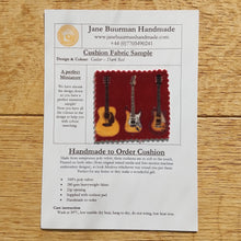 Load image into Gallery viewer, Cushion Sample - Guitars
