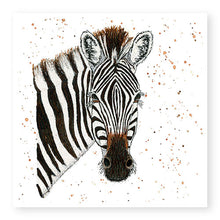 Load image into Gallery viewer, Zebra Blank Card, (IW06)
