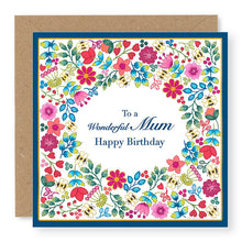Load image into Gallery viewer, Summer Breeze To A Wonderful Mum Happy Birthday Card, (SB009)
