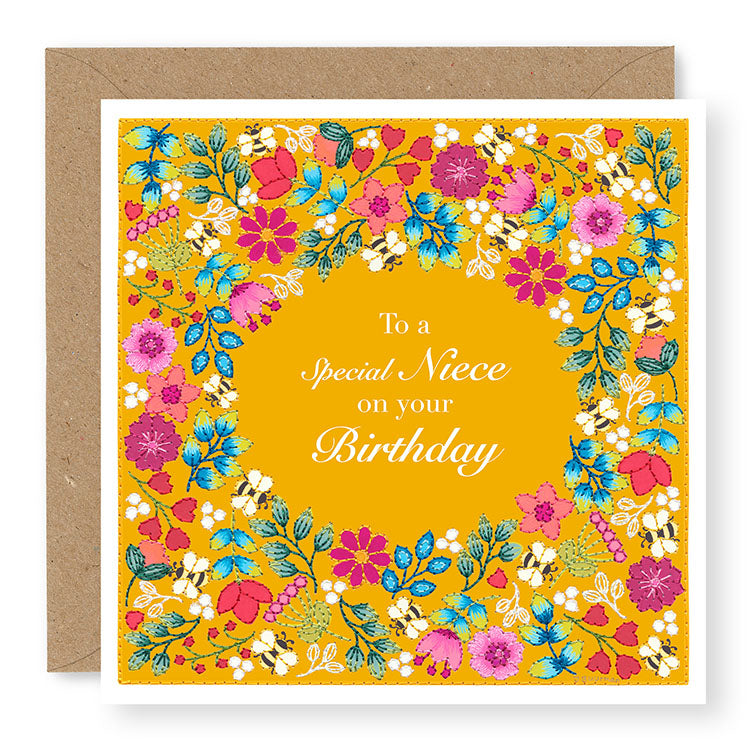 Summer Breeze To A Special Niece On Your Birthday Card, (SB017)