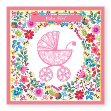 Load image into Gallery viewer, Summer Breeze Baby Girl Baby Card, (SB029)
