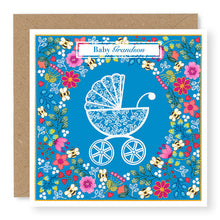 Load image into Gallery viewer, Summer Breeze Baby Grandson Baby Card, (SB032)
