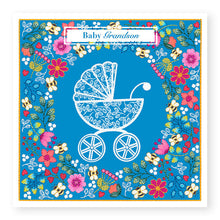 Load image into Gallery viewer, Summer Breeze Baby Grandson Baby Card, (SB032)

