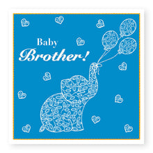 Load image into Gallery viewer, Summer Breeze Baby Brother Baby Card, (SB038)
