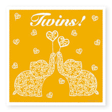 Load image into Gallery viewer, Summer Breeze Twins Baby Card, (SB039)
