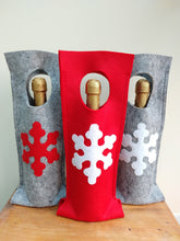 Load image into Gallery viewer, Christmas Felt Wine Carrier
