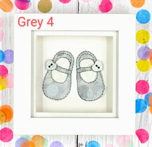 Load image into Gallery viewer, Silver Baby Booties
