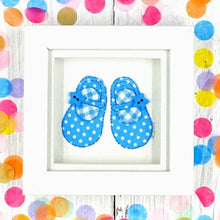Load image into Gallery viewer, Blue Baby Booties
